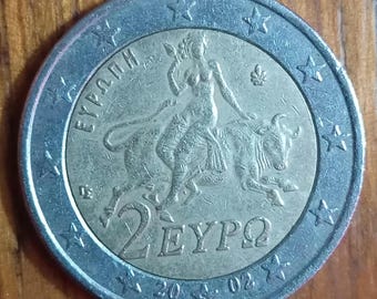 2ユーロ記念記念コイン - ギリシャ2004年アテネオリンピック - Etsy 日本