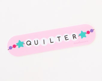 Sticker bracelet d'amitié courtepointe