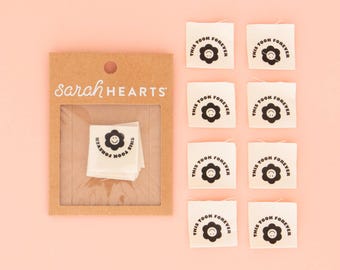 This Took Forever Organic Cotton - Sewing Woven Labels This Took Forever Organic Cotton - Sewing Woven Labels