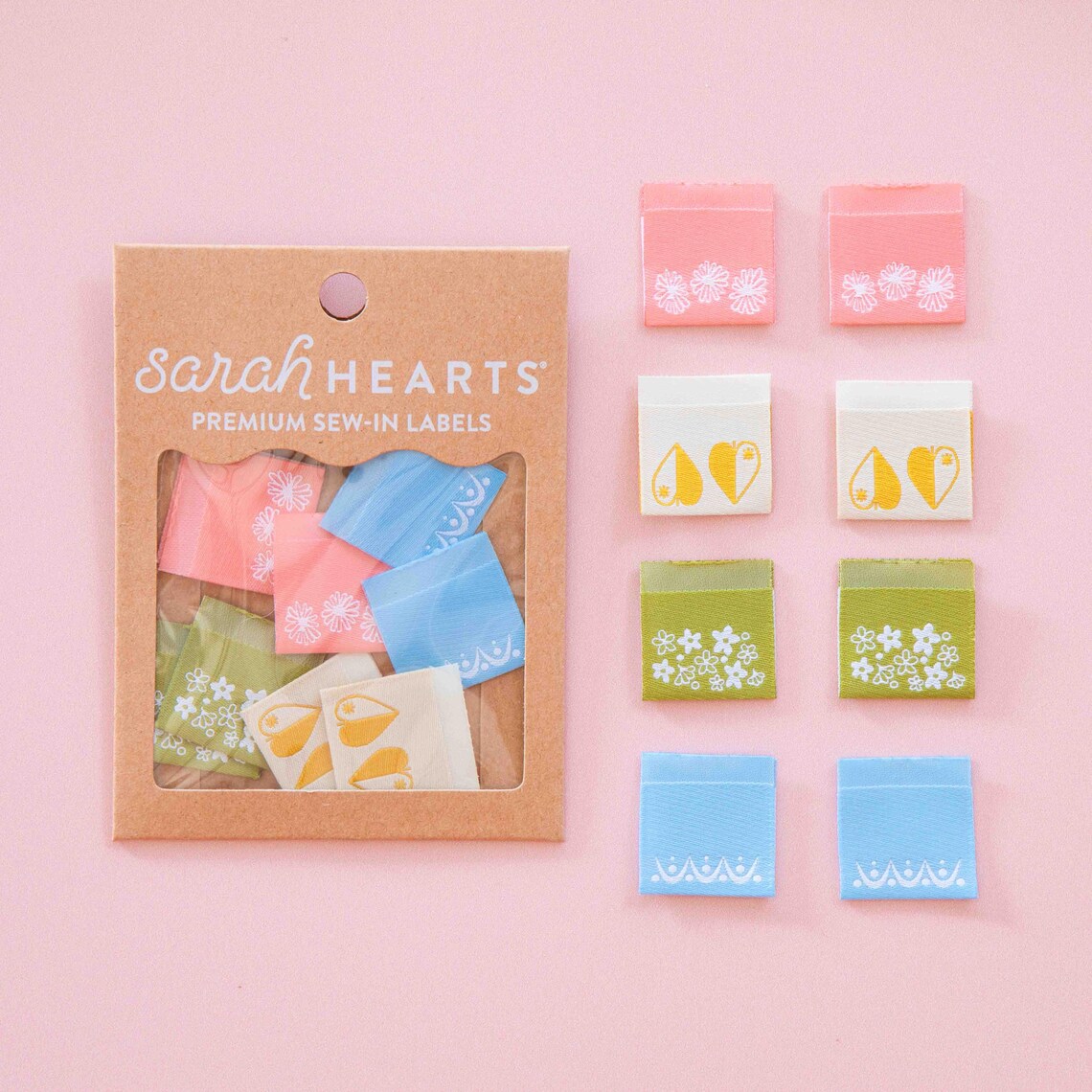 Vintage Patterns Multipack Woven Labels - Etsy