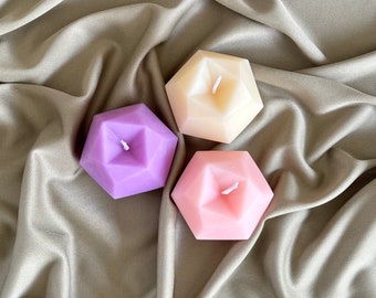 Geometric Candles Set (3 units)