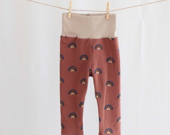 Baby Leggings mit Bündchen in Gr. 68