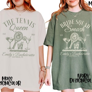 Custom Tennis Bachelorette Shirts, Last Swing Before the Ring, Sports Bachelorette Party Shirt, Tennis Bach Club Tshirt,Tennis Tequila Shirt
