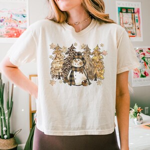Merry Christmas Tree Shirt, Merry & Bright Christmas Tree Shirt, Women Christmas Shirt, Cute Christmas Shirt, Holiday Shirt, Comfort Colors
