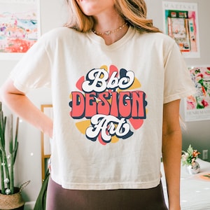 Custom Shirt Comfort Colors, Custom Text Cropped Shirt, Personalized Crop Top Shirt, Custom Cropped Shirt, Personalized Cropped Top Gift
