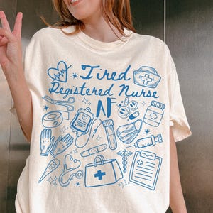 Registered Nurse Shirt, Funny Registered Nurse Shirt, Registered Nurse Gift, Nurse Appreciation Gift, Nurse Week Shirt Gift, Comfort Colors