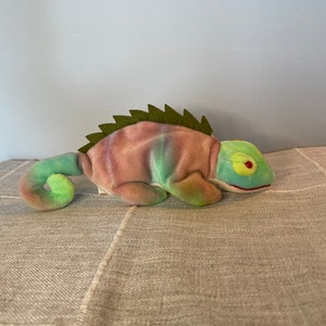 Iggy (incorrect fabric) - Ty Beanie Babies – Iguana