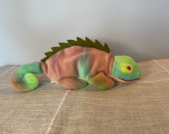 Iggy (incorrect fabric) - Ty Beanie Babies – Iguana