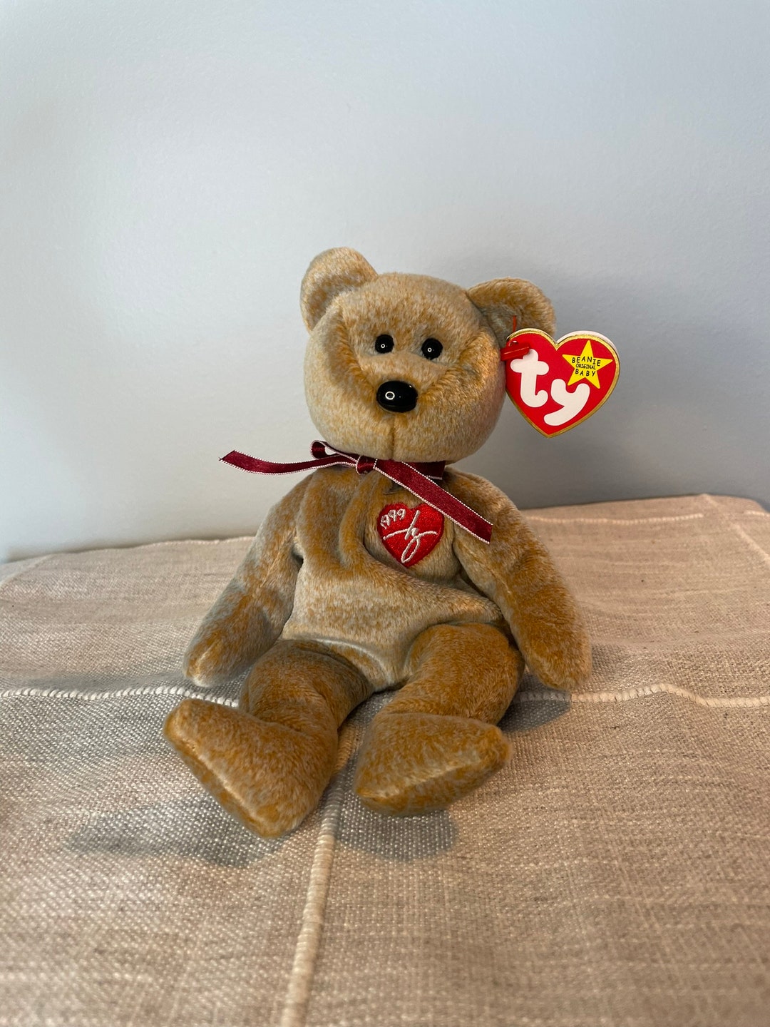 1999 Signature Bear Ty Beanie Babies Bear