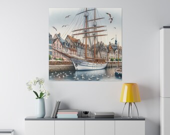 Matte Canvas, Stretched, 0.75"