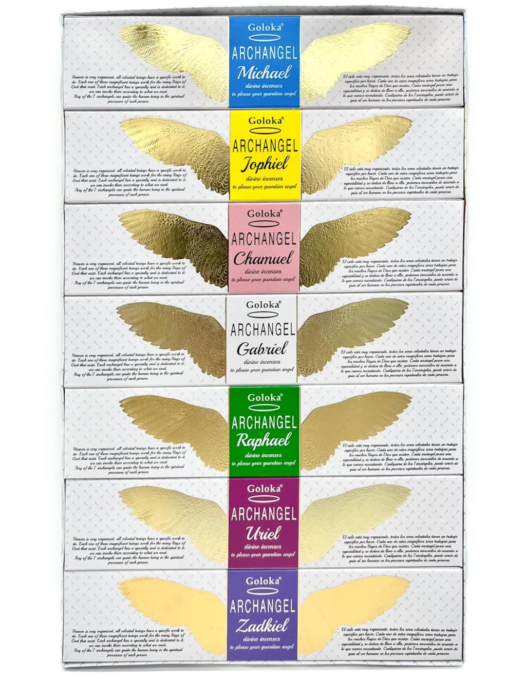 Goloka 7 Archangels Incense Gift Set – Spiritual Aromatherapy - Etsy
