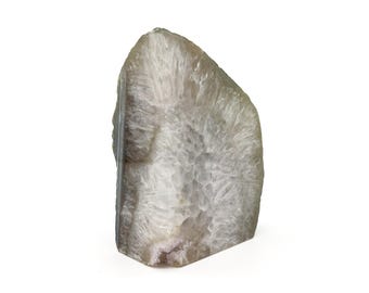 Agate Geode Crystal Bookend - Home Decor - housewarming gift