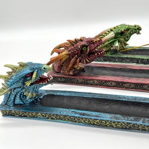 Dragon Incense Holder - Resin Incense Burner - Housewarming Gift - Home Decor - Unique Gift