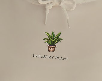 Industrieller Pflanzen Hoodie mit digitalem Schlangenpflanzen-Logo - Einzigartiges Geschenk für Frauen und Männer