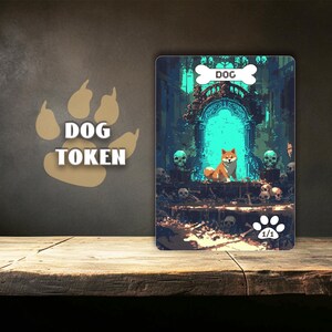 Hunde Token, Magische Token Karte, Proxy Karte Einzel Karte