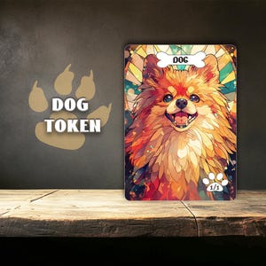 Hunde Token, Magische Token Karte, Proxy Karte Einzel Karte
