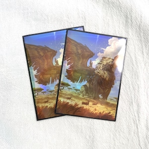 Oferta exclusiva! Capas para cartões Lion Foil - Por tempo limitado, pacote com 80 folhas
