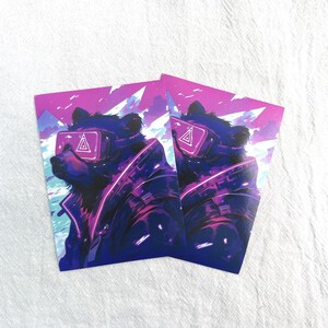 Exklusives Angebot! Bär Full Art Kartenhüllen - Nur für begrenzte Zeit, 100 Blatt pro Packung