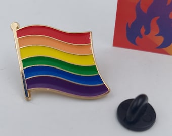 Pride flag Lanyard Pin Enamel