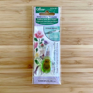 Clover Embroidery Needle Threader – Honey Bee Stamps
