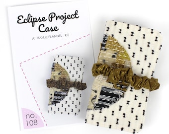 Kit de estuche para proyecto Eclipse - Quaking Aspen: costura, costura a mano, costura lenta, patchwork sashiko, viajes