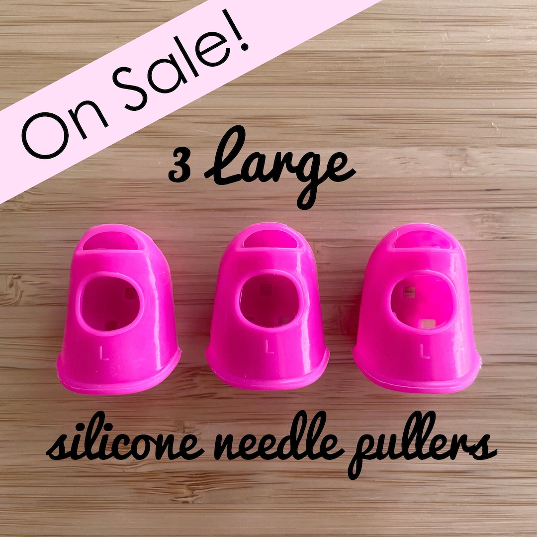 SALE 3 Large Silicone Needle Pullers From Nifty Notions Etsy