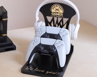 Gaming Controller Stand, Gifts for Husband from Wife, Birthday gifts  Brother Gift from Sister, Personalized Christmas gifts for boyfriend