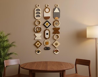 Wall Decor, Set of 3 Wall Hangings, Living Room Decor, Wall Tapestry, Handmade Wall Art, Kitchen Wall Decor