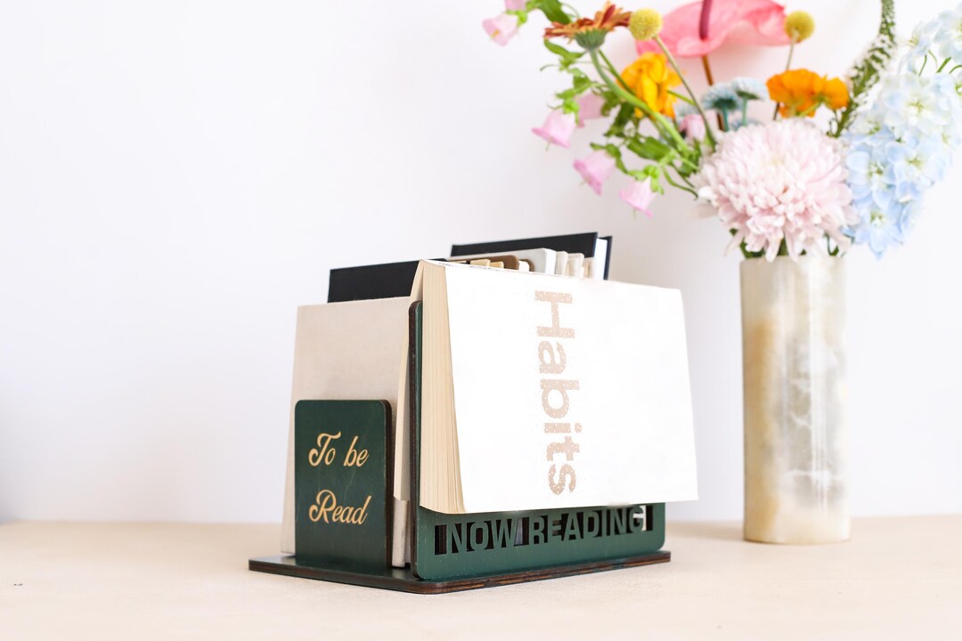Personalized Book Holder, Custom Book Stand, Book Nook, Gift for ...