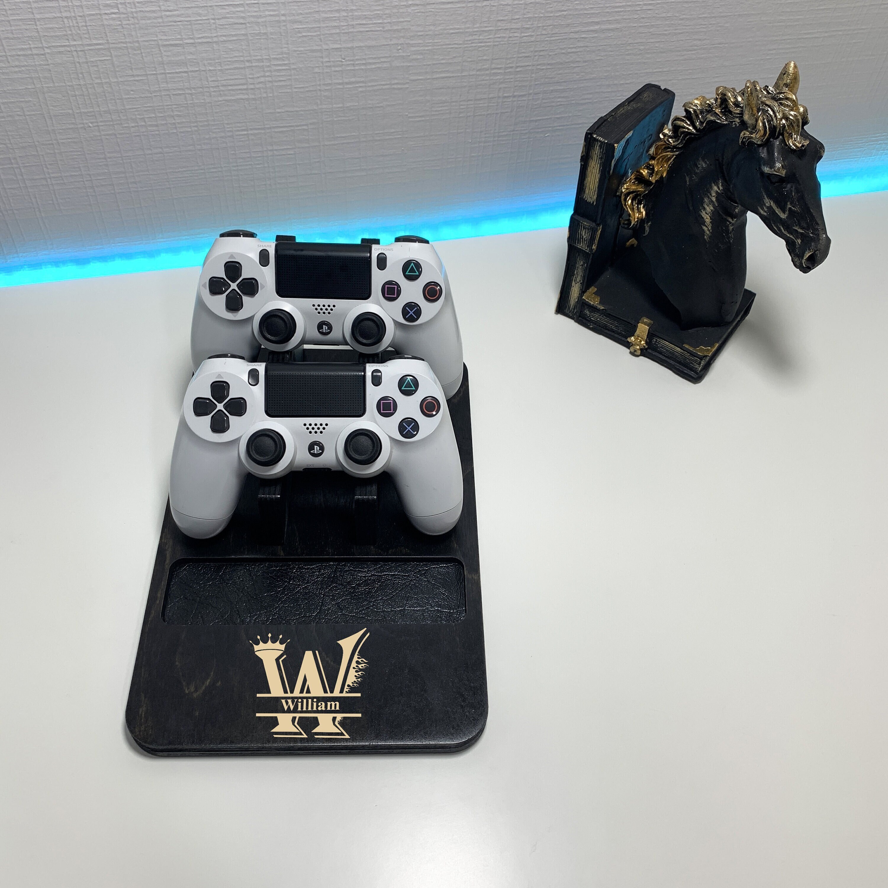 Personalized Game Controller Holder, Controller Stand, Personalized ...