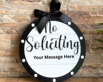 Veuillez ne pas sonner à la porte, ne pas frapper, les chiens vont aboyer, travailler à domicile, bébés qui dorment, plaque de porte, ferme, plaque personnalisée