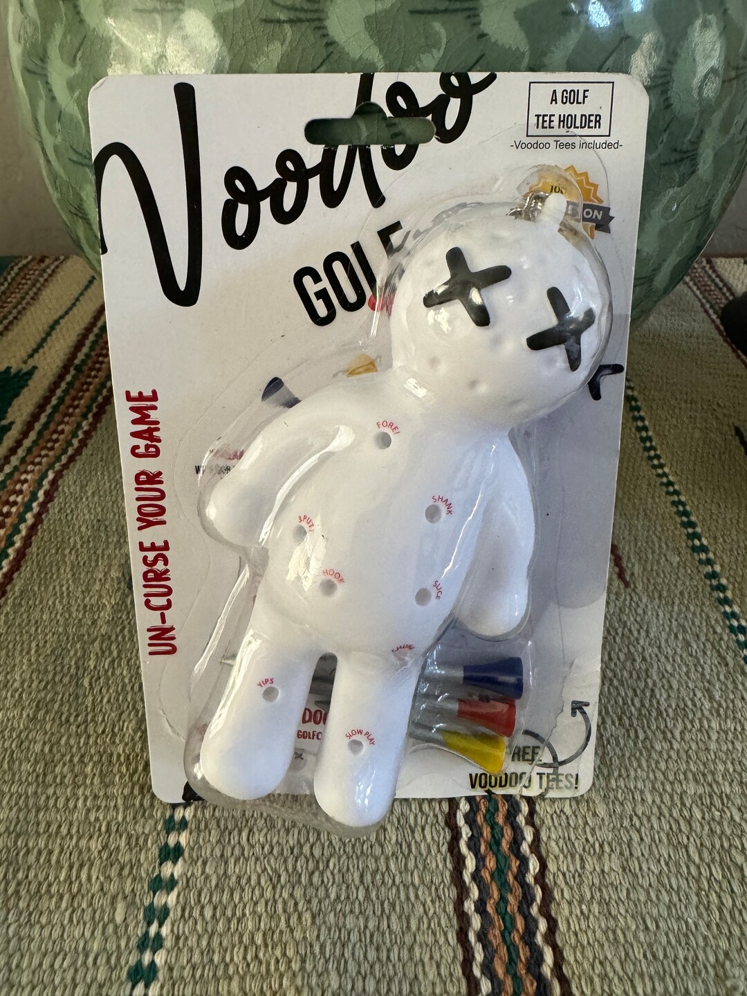 Voodoo Golf Ball Tee Holder Novelty uncurse Your Game New Etsy