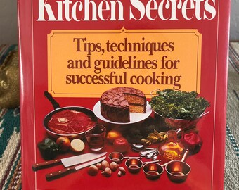 Vintage Betty Crocker Kitchen Secrets 1983 1ère édition