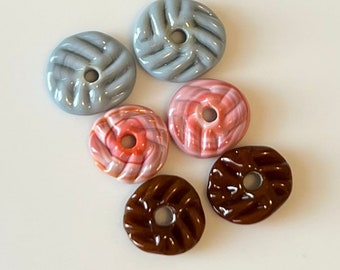 Boiler Room Studio - MICRO PUFFS - Brown Red and Gray
