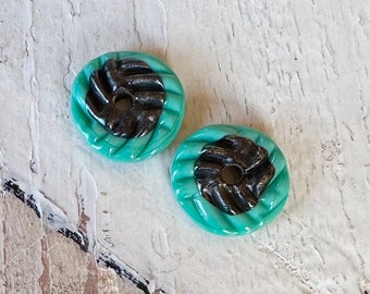 Mini Puffs - Seafoam Green