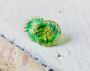 Puffy Discs - Citrine Green Citrine