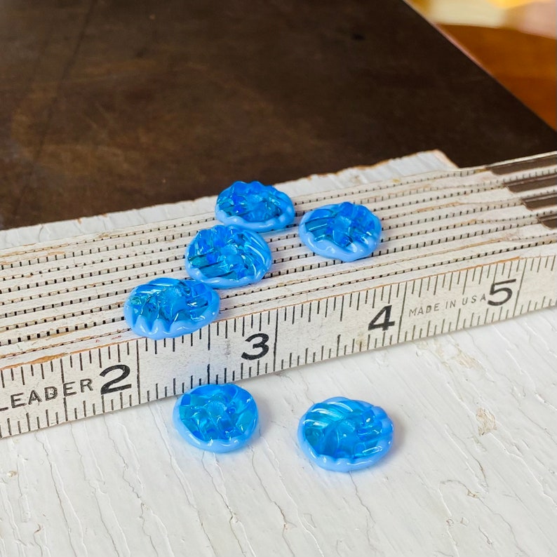 Periwinkle on Electric Blue HMB Studios Micro Puffs Set