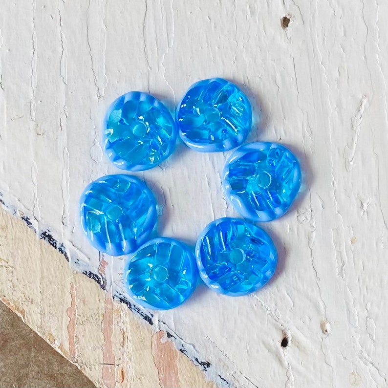 Periwinkle on Electric Blue HMB Studios Micro Puffs Set