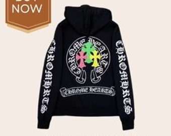 Casual streetwear zwarte hoodie unisex