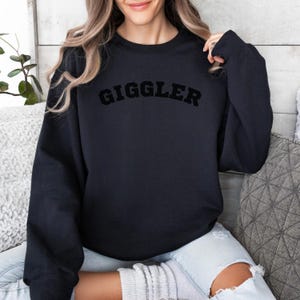 Giggler Gildan Crewneck Sweatshirt - Giggly Squad Inspired