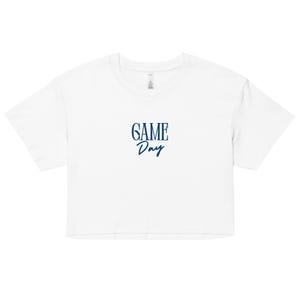 game day cropped tee for women  | football season | football szn | yay sports | college football | go team |