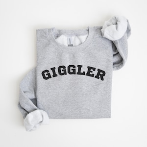 Giggler Gildan Crewneck Sweatshirt - Giggly Squad Inspired