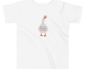 Silly Goose Club Kleinkind T-Shirt: Lustiges Kinder Shirt