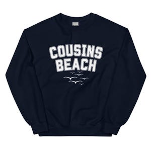 Cousins Beach Sweatshirt: Summer I Turned Pretty, Coastalcore Style