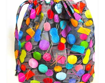 MEDIUM - Knitting Project Bag