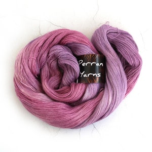 Blackcurrant Sorbet, Heavenly Lace hand dyed yarn zdjęcie 1