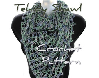 Tehidy Shawl crochet pattern