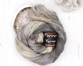 Pebble hand dyed Egyptian DK yarn