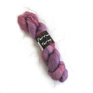 Blackcurrant Sorbet, Heavenly Lace hand dyed yarn zdjęcie 2