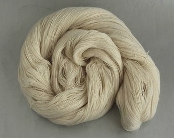 Heavenly Lace undyed baby alpaca silk cashmere laceweight yarn